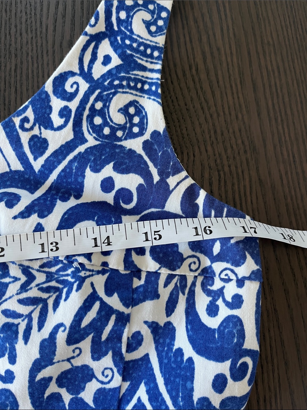 Nine West Navy and White Tile-Print Mini Dress - Picture 11 of 13